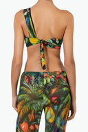 Back view of the Room 24 Audrey bikini top showing its asymmetric strap and close-fitting band.