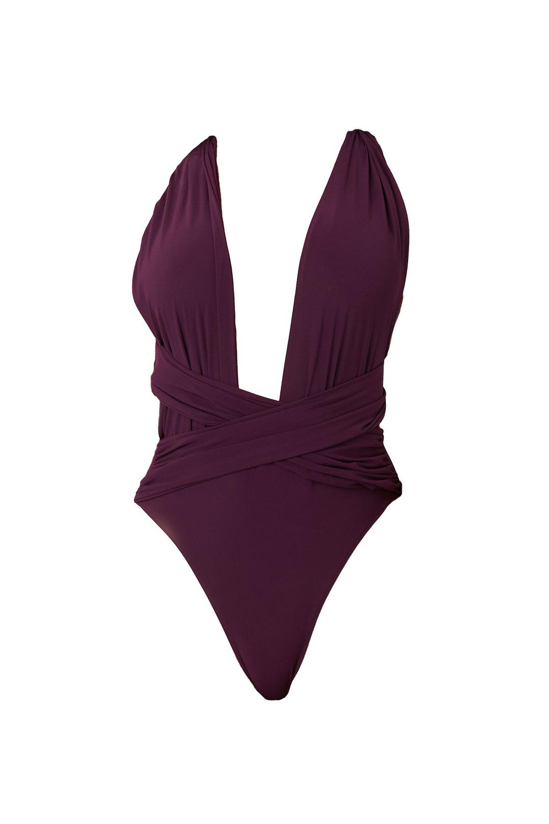 Rachel One Piece Bordeaux