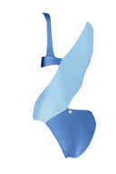 Back view of the Room 24 Leona swimsuit showing its wide straps, streamlined construction and sculpted silhouette.