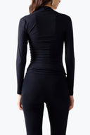 Back view of the Room 24 Alice trousers showing their relaxed fit and elasticated waistband.