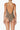 Back of the Room 24 Marley swimsuit showing its scoop neckline, smooth stretch fabric and chain-strap detailing.