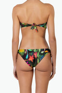 Back view of the Room 24 Pam reversible bikini top showing its strapless silhouette and secure fit.