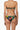Back view of the Room 24 Pam reversible bikini top showing its strapless silhouette and secure fit.