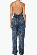 Back view of the Room 24 Marni top showing its open-back design and adjustable tie.