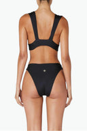 Back view of the Room 24 Brina bikini bottom showing its smooth stretch fabric and sculpted fit.