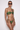 Side view of the Room 24 Audrey bikini top highlighting its one-shoulder design and sculpted bandeau shape.