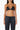 Front view of the Room 24 Bella bralette with satin-effect triangle cups, slim straps and a centre-front clasp.