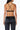 Back view of the Room 24 Bella bralette showing its adjustable cross-back straps, open back and gathered underband.