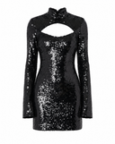 Close Up -Cora_Sequin_Dress_Side