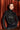 Front view of the Room 24 Jane black leopard bodysuit with a high neckline, long sleeves and tonal animal texture.