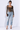 Front view of the Room 24 Jess bronze long-sleeve bodysuit with a square neckline and sculpted close fit.