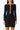 Front view of the Room 24 Laine stretch mini skirt with sheer tulle, all-over ruching and a fitted silhouette.