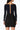 Back view of the Room 24 Laine skirt highlighting its high-rise waist, gathered texture and body-contouring fit .