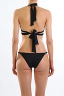 Back view of the Room 24 Megan bikini top showing its halterneck construction and supportive strap design