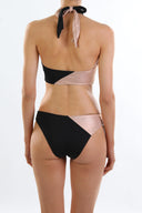 Back view of the Room 24 Laura bikini top showing its halterneck construction and sculpted fit.