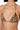 Close-up of the Room 24 Neomi bikini top showing its reversible printed fabric and gathered construction.