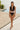 Front view of the Room 24 Rachel one-piece swimsuit with a deep plunge neckline, gathered halterneck and crossover waist.