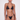 Front view of the Room 24 Scotty triangle bikini top with crystal embellishments and drop-charm details.