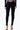 Front view of the Room 24 Angela trousers with a V-shaped waistband and sculpted slim-leg silhouette.