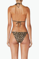 Back view of the Room 24 Mindy bikini bottom showing its minimal coverage and chain side straps.