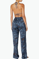 Back view of the Room 24 Alice trousers showing their relaxed fit and elasticated waistband.