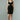 Front view of the Room 24 Minka stretch skirt with sheer tulle, all-over ruching and a fitted midi silhouette.