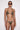 Front view of the Room 24 Mindy bikini bottom with delicate chain side straps and high-cut legs.