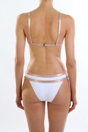 Back view of the Room 24 Emma bikini top showing its slim straps and streamlined construction.