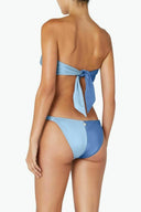 Back view of the Room 24 Jemma bikini top showing its adjustable tie-back fastening.